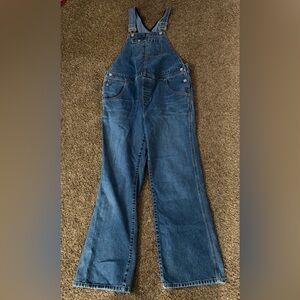 Blue Denim Maternity Overalls